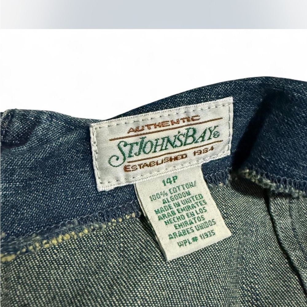St. John's Bay Authentic Denim Skirt - Picture 3 of 3